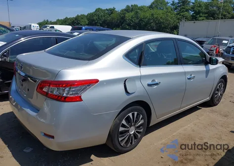 2015 Nissan Sentra S from USA, damaged, VIN 3N1AB7AP1FY348622